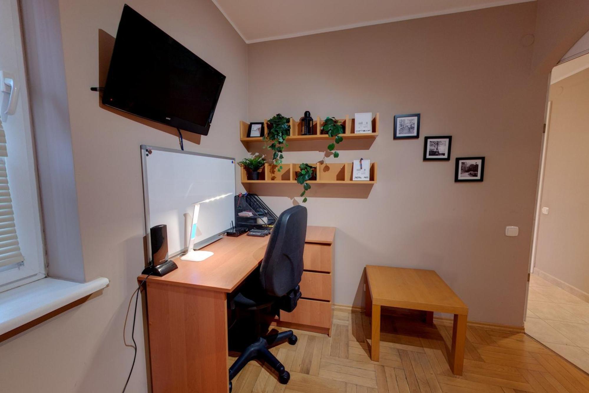 Jasny i przytulny Apartament Kapelanka Krakow Bagian luar foto