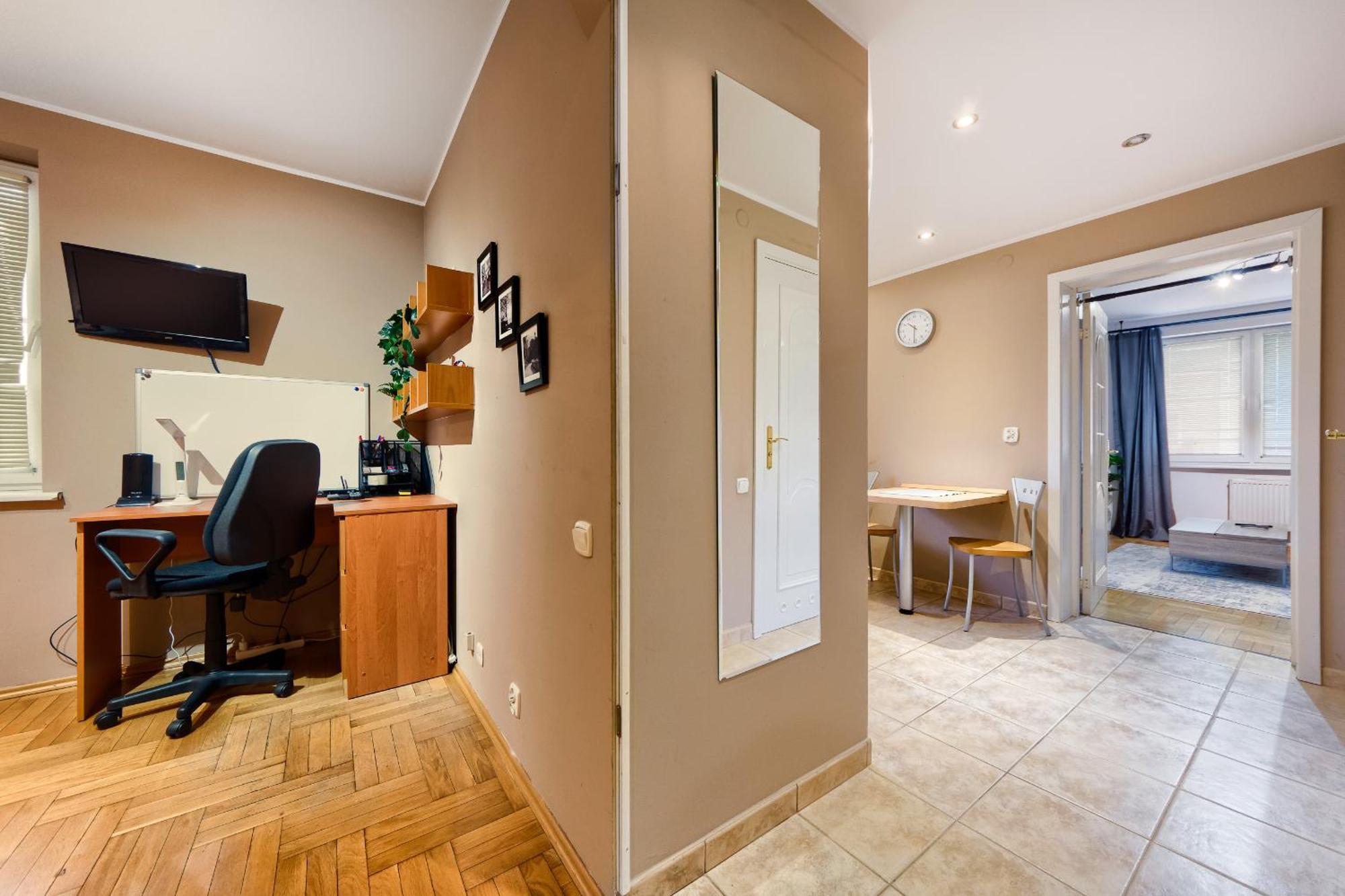 Jasny i przytulny Apartament Kapelanka Krakow Bagian luar foto