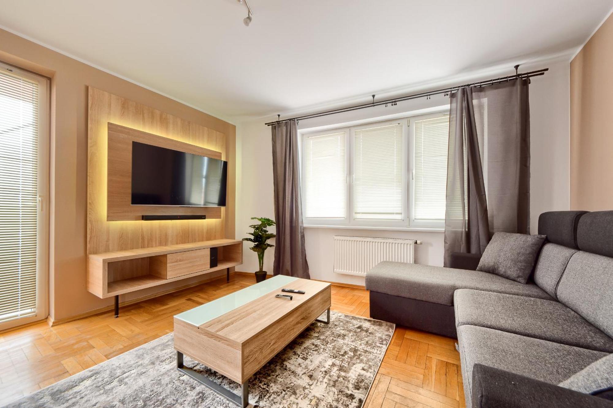 Jasny i przytulny Apartament Kapelanka Krakow Bagian luar foto